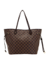 Neverfull MM, &pound;850, Handbags, Brown, Canvas, Front view